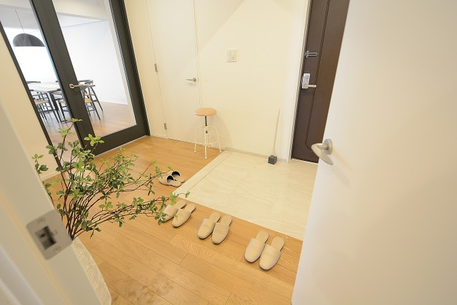 大森海岸パークハウス 玄関