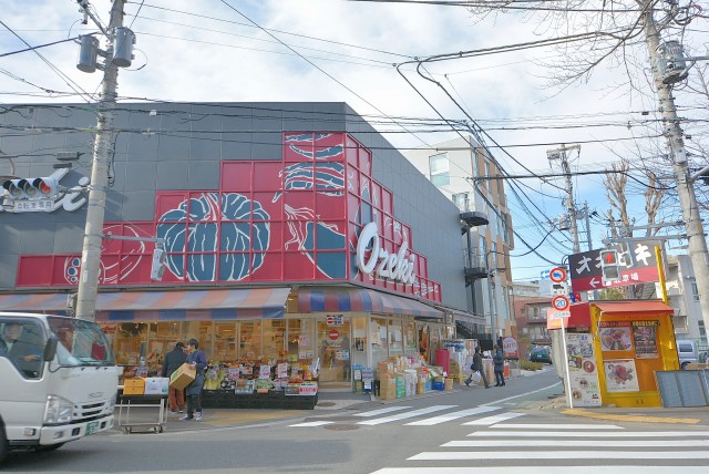 不動前駅周辺 スーパーオオゼキ