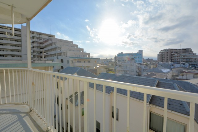 南六郷ビューハイツ バルコニー