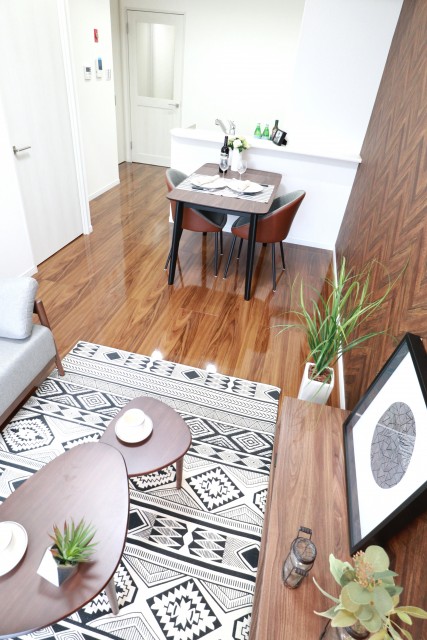 東中野ハイム リビングダイニング