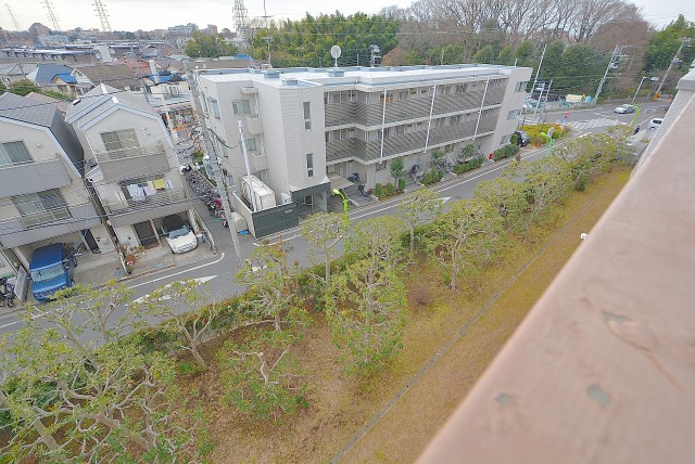 給田西住宅 バルコニー