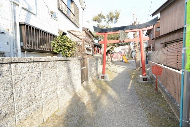 南六郷ビューハイツ 前_公園