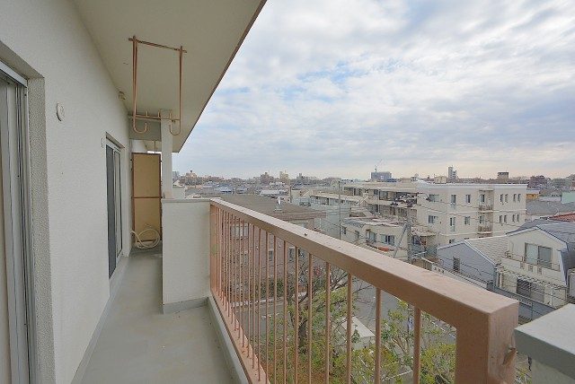 給田西住宅 バルコニー