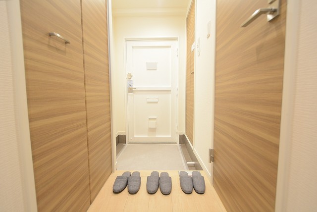 上野毛マンション 玄関