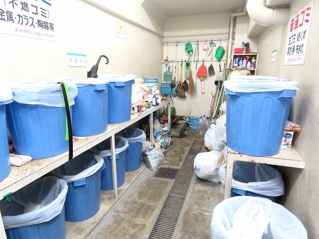 藤和三軒茶屋コープ　ゴミ置場