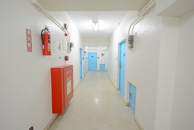 上野毛マンション 内廊下