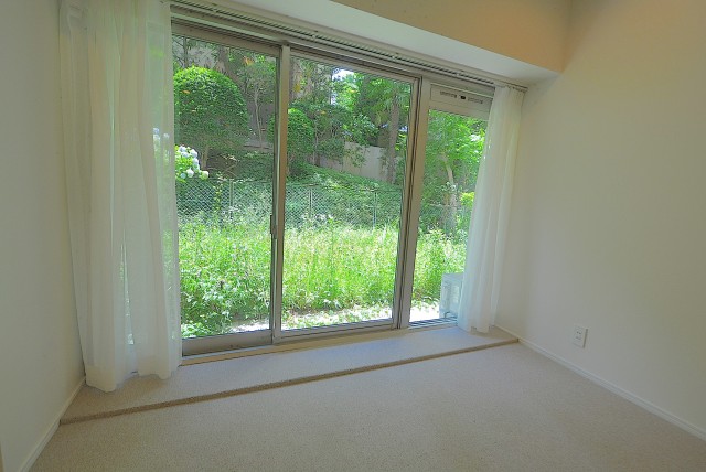 上野毛ハイム 専用庭