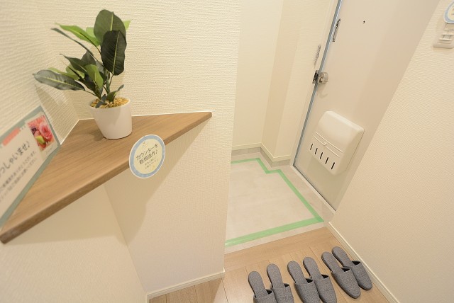 給田西住宅 玄関