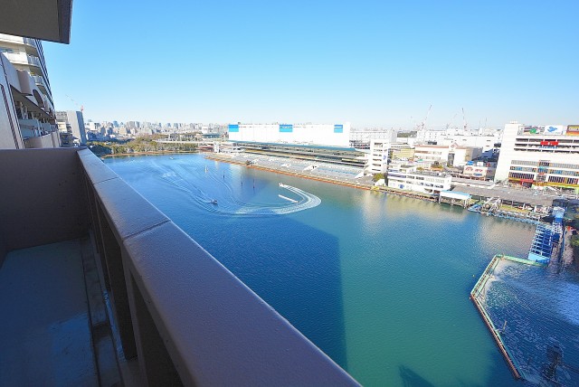 大森海岸パークハウス バルコニー東