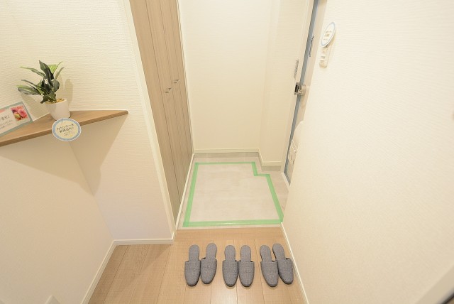 給田西住宅 玄関