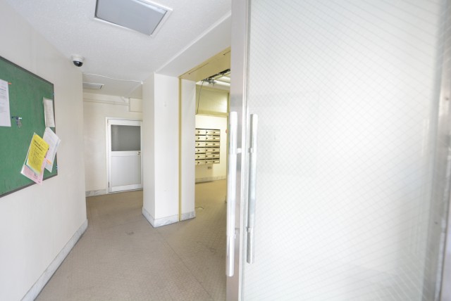 上野毛マンション エントランス