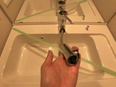 麻布霞町マンション 洗面