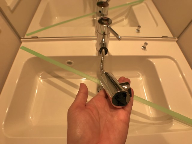 麻布霞町マンション 洗面