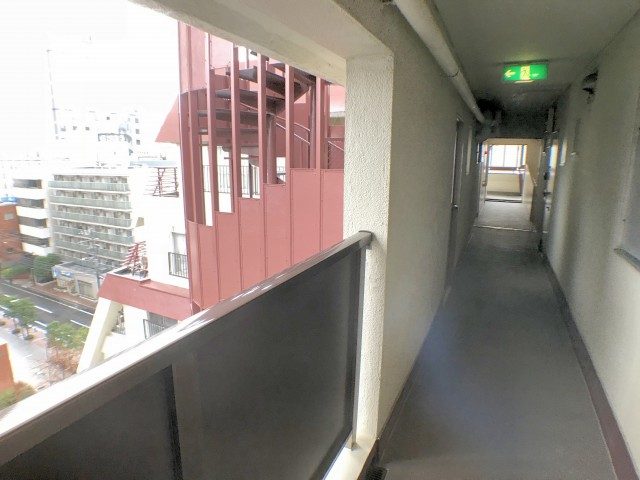 ピロティ五反田 外廊下