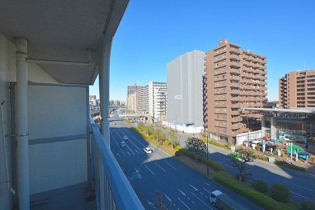 メガロン大森 バルコニー