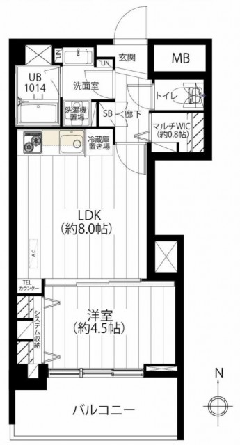 麻布霞町マンション エントランス