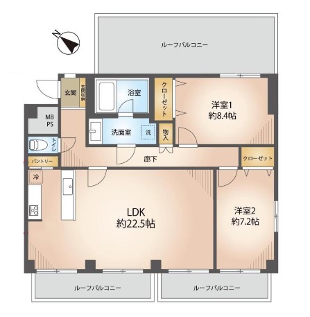 幡ヶ谷YMビル　間取り図