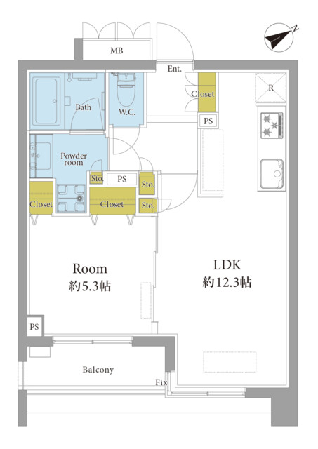 グラーサ駒沢大学　間取り図