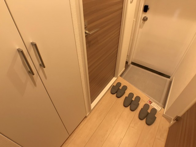 麻布霞町マンション 玄関