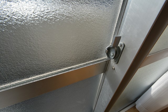 新大橋永谷マンションバルコニー