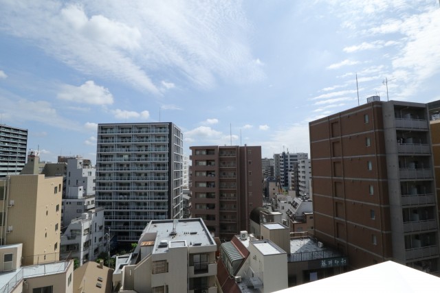 新大橋永谷マンション バルコニー