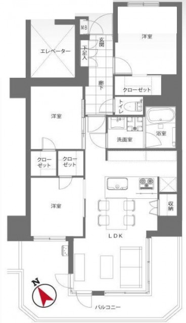 朝日クレス・パリオ西落合