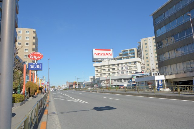 池上 第二京浜沿い