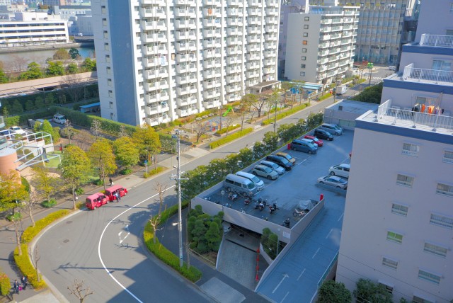 シティコープ豊洲 バルコニー