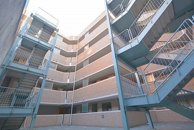 エクセル馬込 外廊下