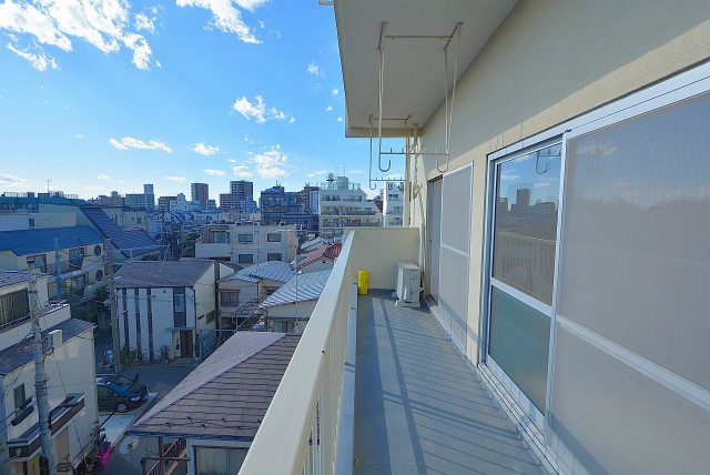目白ハイビル 　バルコニー