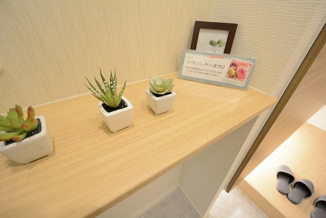 目白ハイビル 玄関