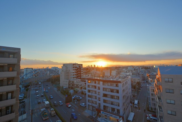 アルカサーノ南馬込 外廊下