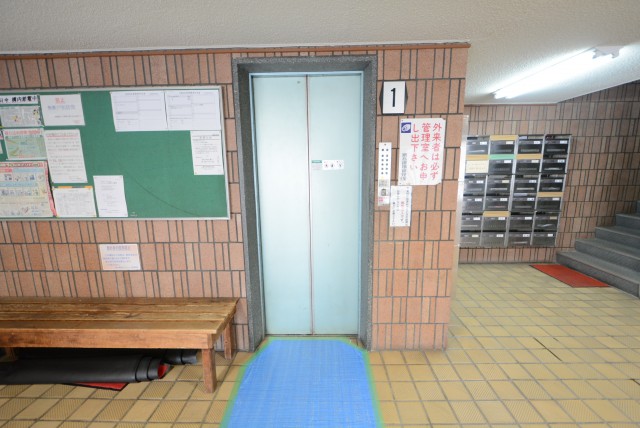 新大橋永谷マンション(9)エントランス