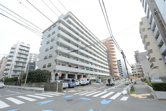 新大橋永谷マンション外観