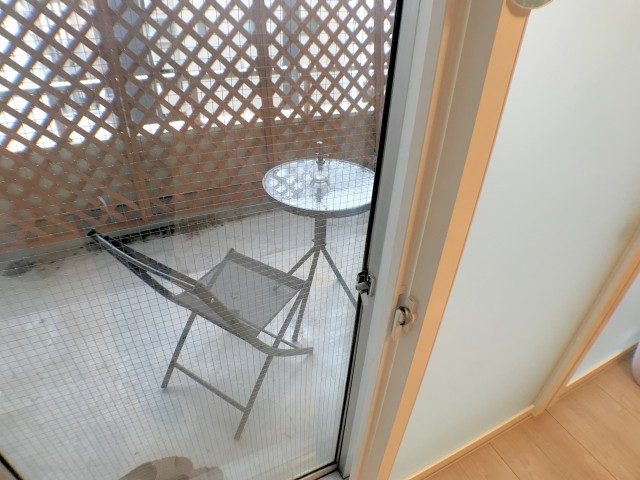 麻布霞町マンション バルコニー