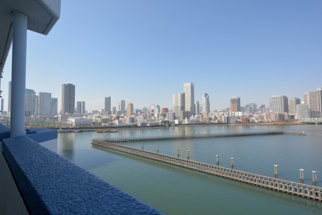 シティコープ豊洲 外廊下