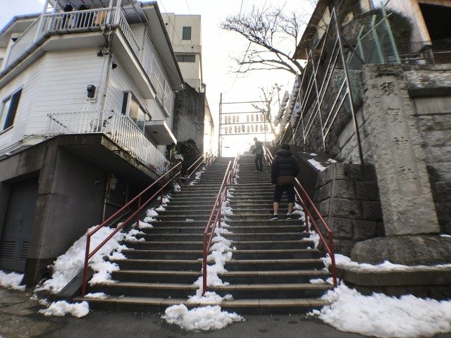 君の名は　階段