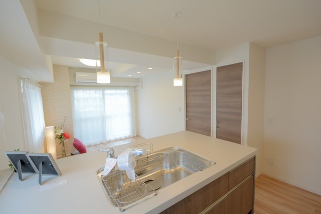 サンライズ上馬マンション キッチン