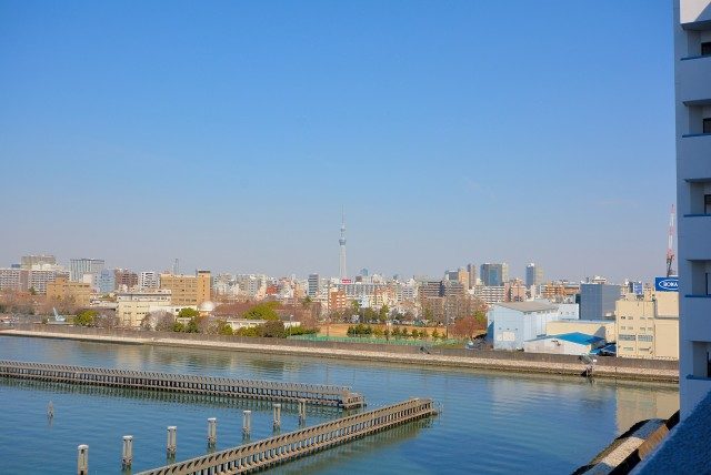 シティコープ豊洲 外廊下