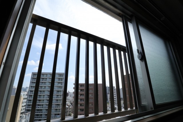 新大橋永谷マンション 廊下