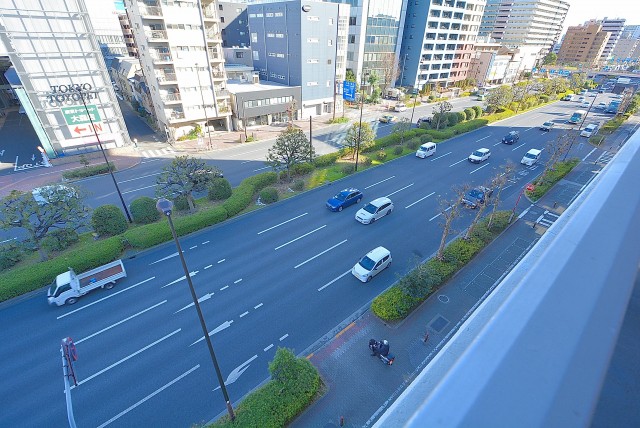 メガロン大森 バルコニー