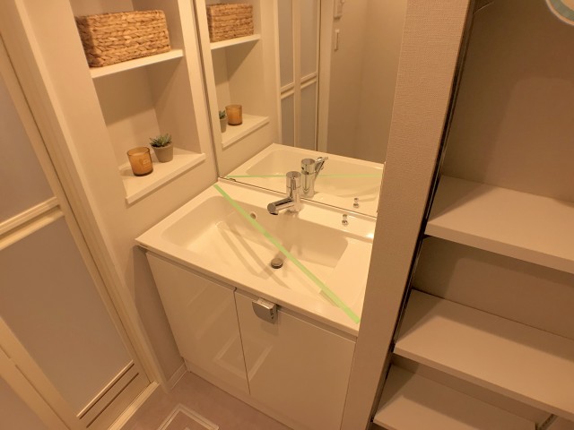 麻布霞町マンション 洗面