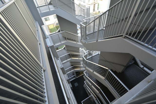 プレミストベイフォートスクエア豊洲 外廊下