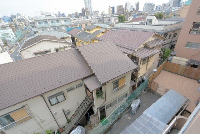 サンライズ上馬マンション バルコニー