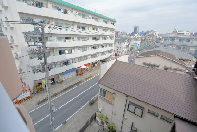 サンライズ上馬マンション バルコニー