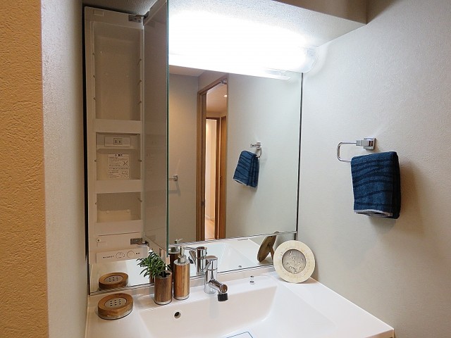 ライオンズガーデン幡ヶ谷　洗面化粧台