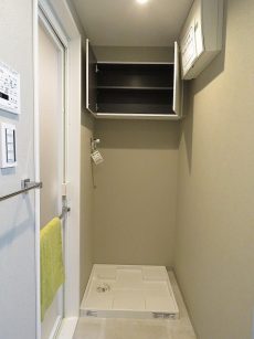 ライオンズガーデン幡ヶ谷　洗濯機置場