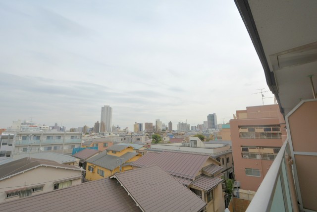 サンライズ上馬マンション バルコニー