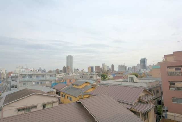 サンライズ上馬マンション バルコニー