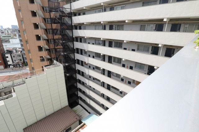 新大橋永谷マンション バルコニー